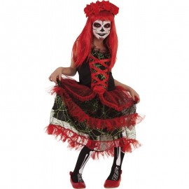 Costume da Catrina per Bambina Online