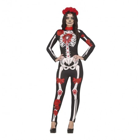 Costume da Scheletro Catrina da Donna Online