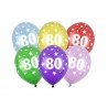 Palloncini Colorari con Numero 80 Shop