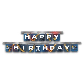 Festone Happy Birthday Polizia Online