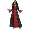 Costume da Vampira Adulta Rosso e Nero Economico