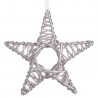 Compra Stella in Vimini Argento 25 X 25 Cm