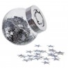 Barattolo con Stelle Argento 5,50 x 8 x 8 cm Online