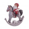 Statuetta Babbo Natale a Cavallo 9,50 X 3,50 X 10,50 Cm Offerta