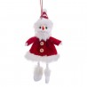 Pupazzo di Neve Natalizio da Appendere 17 cm Shop 