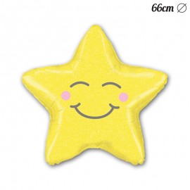 Palloncino Stella Sorriso Foil 66 cm Palloncino Stella Sorriso Foil 66 cm