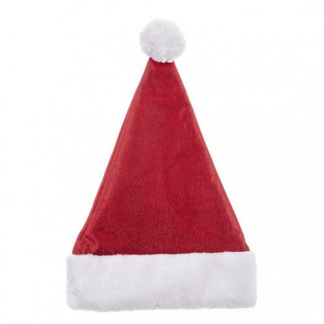 Cappellino Babbo Natale Rosso Lucido 30 X 40 Cm Shop