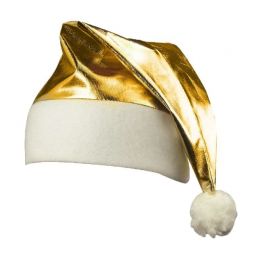 Cappello di Babbo Natale Dorato