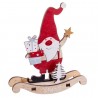 Dondolo Babbo Natale in Legno Online