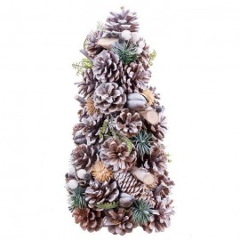 Albero Pigne Neve 18 X 18 X 30 Cm