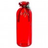 Bottiglia Natalizia con Fiocco Rosso 8 x 26,50 Cm Shop
