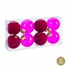 Palline Foam Rosse e Fucsia 8 X 8 X 8 Cm