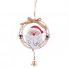 Decorazione Appesa Babbo Natale Campanella 13 X 18,50 Cm Shop