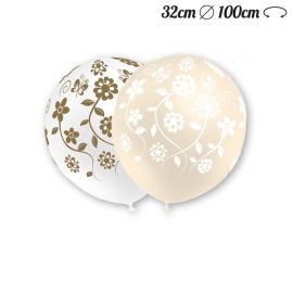 Palloncini Matrimonio Fiori Rotondi 32 cm