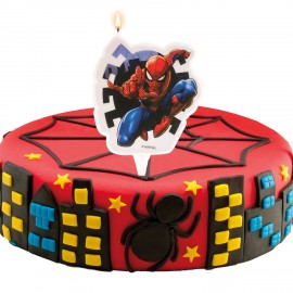 Candela Spiderman 7 cm