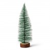 Albero di Natale 25cm Base in Legno 25x9x9cm in Offerta