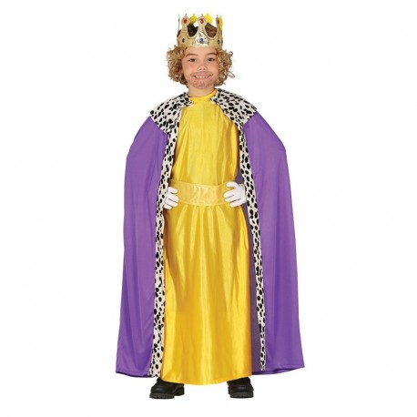 Costume Re Magio Giallo Bambino