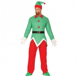 Compra Costume da Elfo di Babbo Natale Decorato 