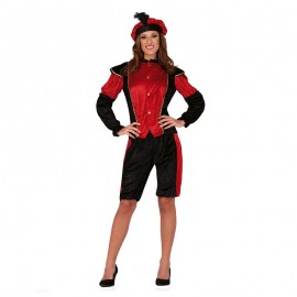 Costume Paggio Rossa Adulta