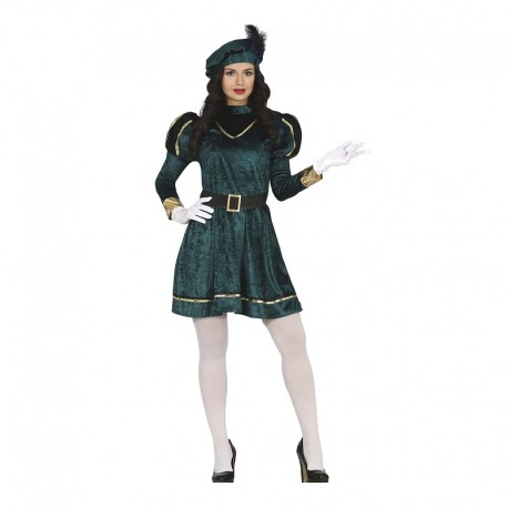 Costume da Paggio Verde Adulta