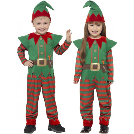 Costume Elfo Unisex Bambino Economico