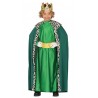 Costume Re Magio Verde per Bambino Economico