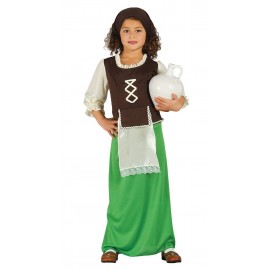 Costume da locandiere verde da bambino Economico 