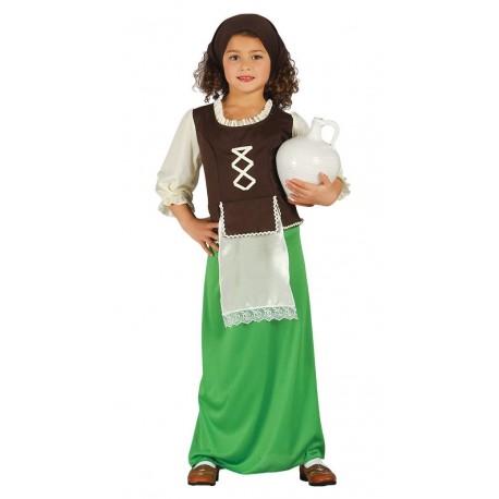 Costume da locandiere verde da bambino Economico 