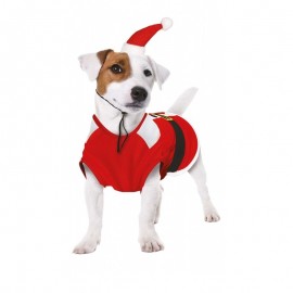Costume per Cane da Babbo Natale Rosso Online