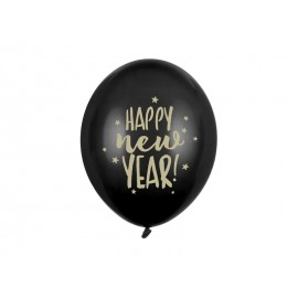 6 Palloncini Happy New Year 30 cm Store