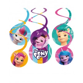 6 Decorazioni Appese My Little Pony
