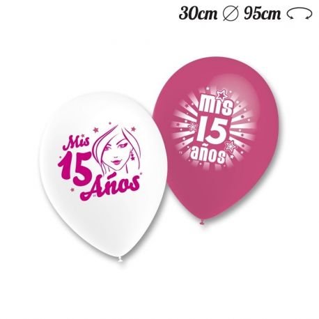 Palloncini per i 15 anni 30 cm Online