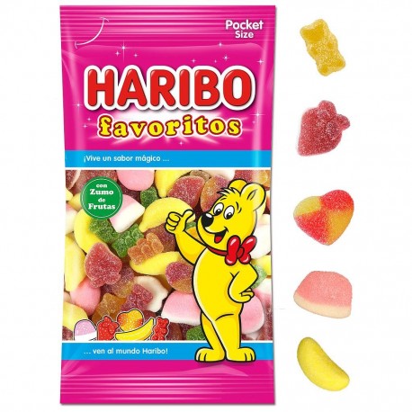 HARIBO FAVORITO ZUCCHERO 75G