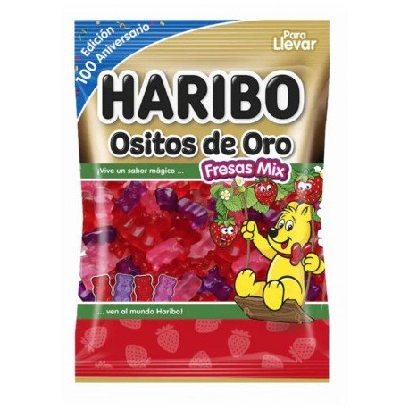 HARIBO ORSETTI ORO FRAGOLA MIX 100G 18