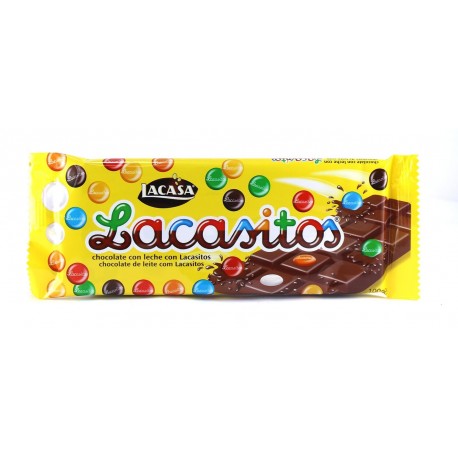 20 Tavolette al Latte Lacasitos da 100 gr