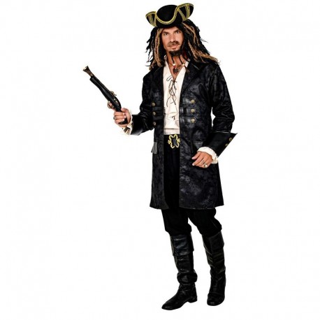 Cappotto Lungo Donna Raven – Nero Gotico Steampunk – Maniche Lunghe, Morbido - 3