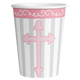 Bicchiere con Croce Rosa Online  Bicchiere con Croce Rosa Online