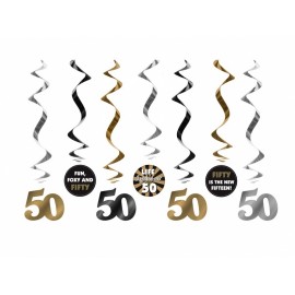 7 Decorazioni Pendenti 50 anni