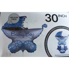 Palloncino Passeggino Baby Boy 76 cm