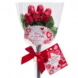 Bouquet di Rose di Cioccolato 30 GR