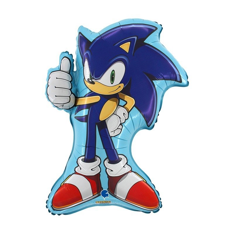 Kit per 8 persone tema Sonic, kit compleanno originale