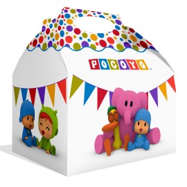 Gagliardetto Decorativo Pocoyo - Striscia 3 Metri Per Compleanno E Feste A Tema - Bandierina Per Pareti E Tavola