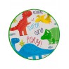 8 Piatti Dinosaurs Party 23 cm