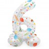 Palloncino Numero 6 Joyful con Base