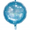 Palloncino Metallizzato Rotondo Galactic Aqua