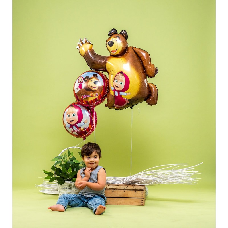 Palloncino Masha e Orso a Elio