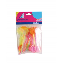 Picks Colorati di Plastica