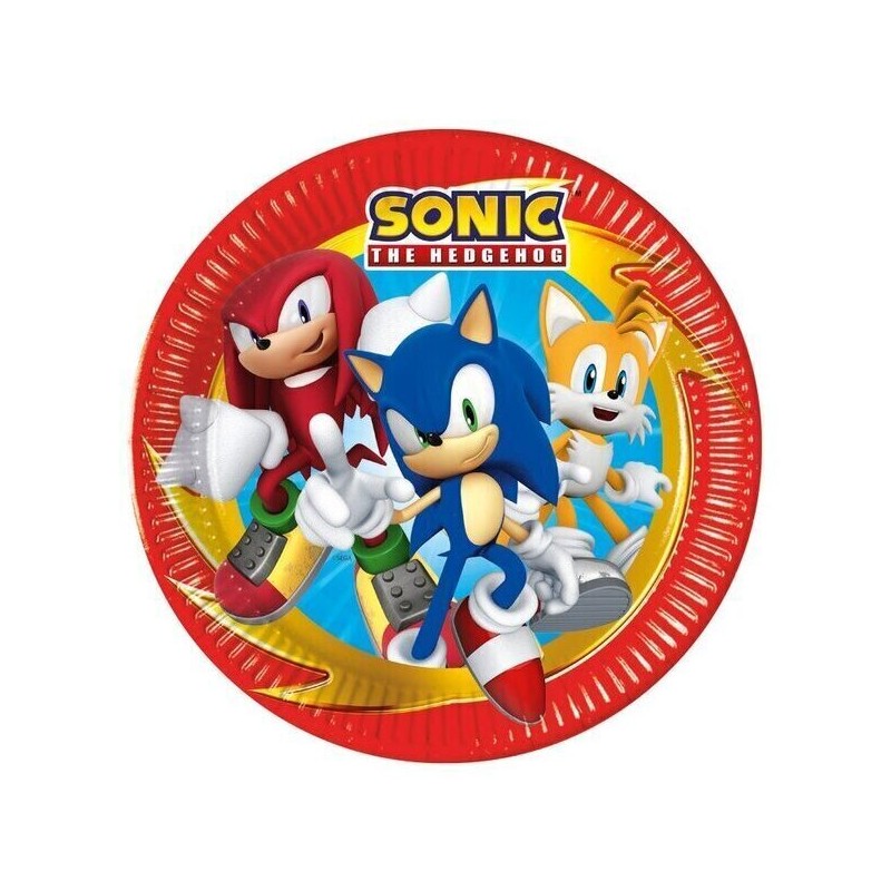 Piatti Sonic per Compleanno e Feste