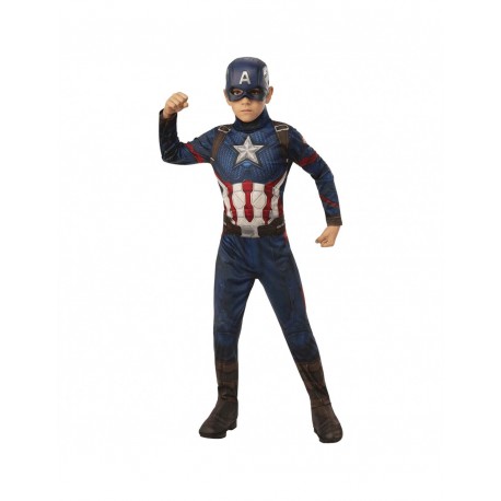 Costume di Capitan America Endgame Clas per Bambini