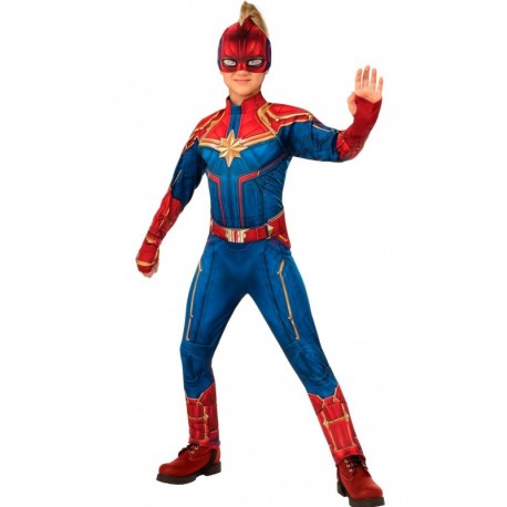 Costume da Capitan Marvel Classico per Bambini